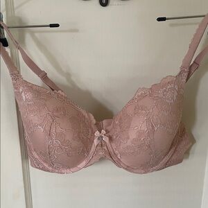 Victoria's Secret Blush Lace Bra